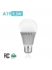 SunSun Lighting - A19 LED Light Bulb - 9.0W (60W Equivalent) - 800lm - Cool White (5000K) - Non Dimmable